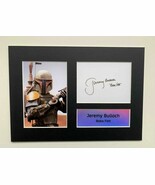 Jeremy Bulloch as Boba Fett A4 Autographed Display - €19,18 EUR