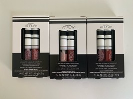 Mary Kay At Play Mini Matte Liquid Lip Color Kit Red Envy/Taupe + Berry ... - $27.71