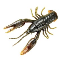 YUM Crawbug Fish Lure, 3.25&quot;, Crawdad, Pack of 8 - $7.95