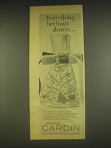 1963 Pierre Cardin Amadis Perfume Ad - Everything her heart desires - $18.49