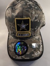 United States Army Star Camo Baseball Cap Licensed Patch Hat  US Military - £11.06 GBP