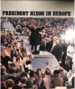 PRESIDENT NIXON IN EUROPE illustrated 10&quot; x 14&quot; 48-page Souvenir Book (1... - €21,08 EUR