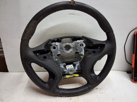 11 12 13 14 Hyundai sonata black leather steering wheel damaged as is no... - $54.44