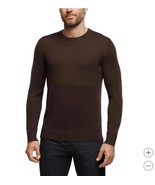 Banana Republic Mens Sweater Brown Merino Wool Long Sleeves Crewneck Sli... - $975.89 MXN