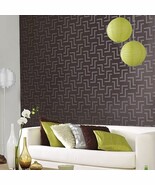 Zulu Allover Stencil - Large scale - reusable stencil patterns for walls... - $63.11 CAD