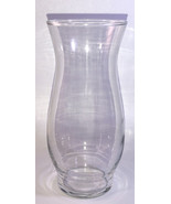 SHIP N 24 HR-Hurricane Clear Glass Flower Vase/Candle Holder 6 1/2” x 2 ... - $276.53 MXN