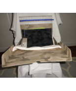 NWT ROTHY&#39;S SLATE CAMO THE ESSENTIAL POUCH 7 1/2&quot; x 12&quot; WITH BAG AND BOX - $102.84 CAD