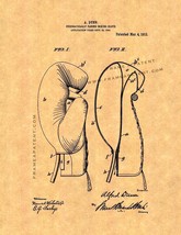 Pneumatically-padded Boxing Glove Patent Print - £6.26 GBP+