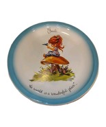 Vintage Gigi Collector&#39;s Edition Plate &quot; Smile&quot; The World is A Wonderful... - $125.39 MXN