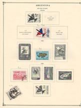 ARGENTINA 1960-1964 VF  Mint &amp; Used Air Post Stamps Hinged on list: 2 Sides - £0.88 GBP