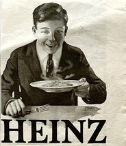1920 Heinz 57 Oven Baked Beans Advertisement Food Ephemera 15.25 x 5.5&quot; - $19.24