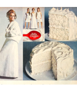 1968 Betty Crocker Classic White Cake Advertisement Vintage Desserts DWW11C - $456.59 MXN