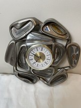 One Of A Kind!! Golf Club Wall Clock Working Fast Shipping Rare Quartz - £44.10 GBP