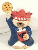 Statue Of Liberty Bear Treasure Craft Cookie Jar Display 13.75&quot; Tall - £51.82 GBP