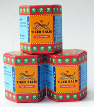 3 Packs TIGER BALM RED Ointment Relief Muscular Aches Pains Flatulence 30 g - £18.37 GBP