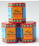 3 Packs TIGER BALM RED Ointment Relief Muscular Aches Pains Flatulence 30 g - £18.03 GBP