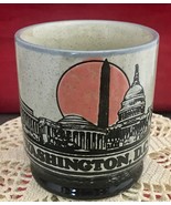 Washington D.C. Souvenir vintage stoneware coffee tea mug by Silberne - £7.36 GBP