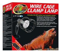 Zoo Med Wire Cage Clamp Lamp for Reptiles 1 count Zoo Med Wire Cage Clam... - $35.46