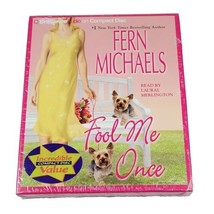 Fool Me Once By Fern Michaels Audiobook CD New Sealed Read by Laural Merlington - £3.55 GBP