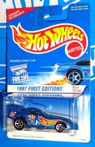 Hot Wheels 1997 First Editions 1/12 #509 Firebird Funny Car Mtflk Blue w/ 5SPs - £4.67 GBP