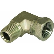 Apache 39005075 3/8&quot; Male Pipe x 3/8&quot; Female Pipe Swivel 90° Hydraulic A... - £15.86 GBP