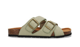 Sandales véganes unisex semelle matelassé plate sangles croisées talon d... - $89.64