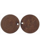 Nuremberg jeton /Rarity/ NURENBERGER 1800s / PLUS ULTRA / 17.5 mm - $10.00