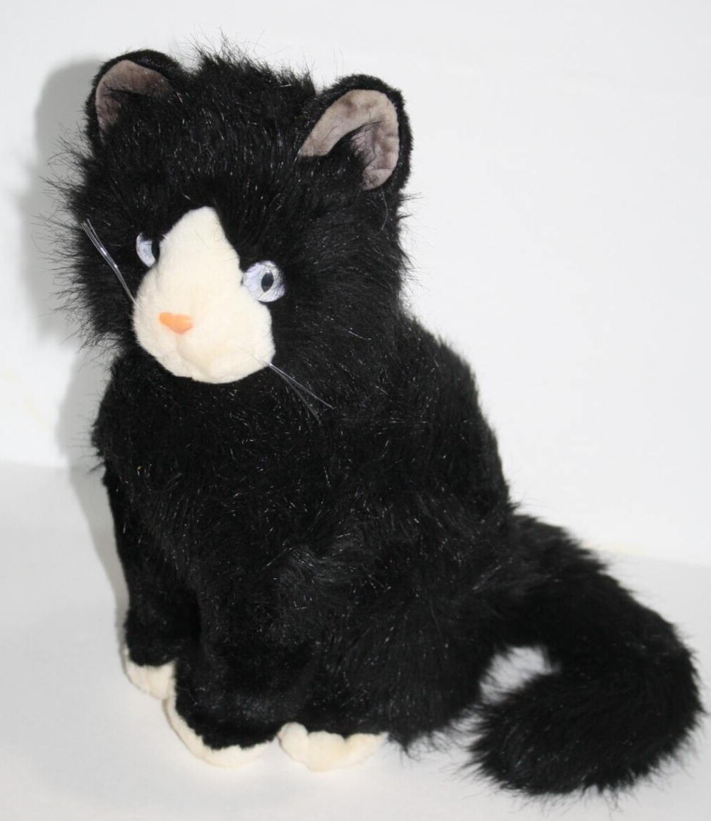 Ty Classic Shadow Black Cat 12" Plush Retired Halloween VTG 1999 Stuffed Animal Item image 6