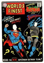 Worlds Finest #167 Comic Book 1967-DC-BATMAN-SUPERMAN - £16.13 GBP