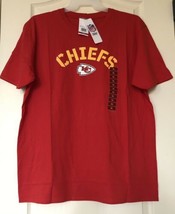 NFL Team Apparel KC Kansas City Chiefs Graphic Red Size XL Tee Shirt *NW... - £20.61 GBP