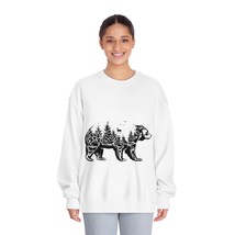 Unisex DryBlend® Crewneck Sweatshirt - Forest Bear Design - Kids, Teens,... - £32.11 GBP+