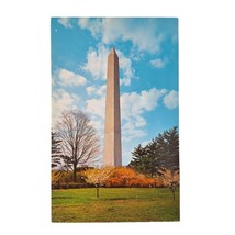 Postcard Washington Monument Washington DC Chrome Unposted - £5.53 GBP