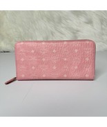 MCM Large Aren VI Zip Around Wallet - Signature Pink - €183,69 EUR