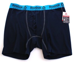 Reebok Performance Navy Blue Stretch Boxer Brief Underwear  Men&#39;s NWT - £19.65 GBP
