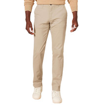 Amazon Essentials Men&#39;s Classic-Fit Casual Chino Khaki Pant - 36W x 29 L - £15.82 GBP