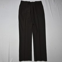 Santorelli 33x34 Coffee Brown Pino Italy Made 100% Wool Mens Dress Pants - $49.99