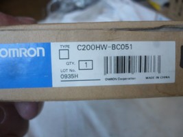 New Omron C200HW-BC051 CPU Base Unit Rack - £99.53 GBP