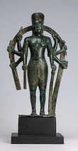 Antik Khmer Stil 8 Arm Vishnu Statue - Phnom Da Stil - 38cm/38.1cm - £488.71 GBP