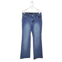Sonoma Life + Style Jeans Womens Size 12 Blue Denim Bootcut Stretch Cott... - £14.17 GBP