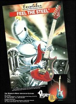 1994 Vigier Excalibur series electric guitar advertisement 8 x 11 ad print - £3.40 GBP