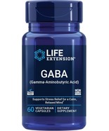 Life Extension GABA (Gamma-aminobutyric Acid), 100 mg, - $28.43 CAD