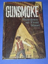 GUNSMOKE WHITMAN BOOK VINTAGE 1969 SHOWDOWN ON FRONT STREET FESTUS JAMES... - $34.99