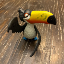 Rio Rafael Toucan Bird PVC Figure McDonald&#39;s Toy #3 2011 Cake Topper Used - £7.72 GBP