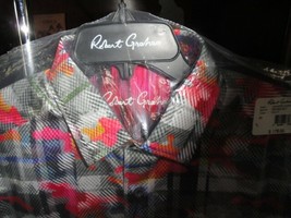 Robert Graham Vanderlinden  Classic Short Sleeve Shirt Medium Size image 4