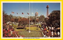 Vintage Postcard Six Flags Over Texas Entertainment Capital of Texas - £5.94 GBP