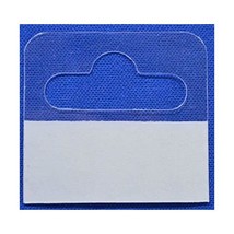 100 Sticky Euro Hook/Slot/Hang/Hanging Tabs 46mm x 50mm Strong Adhesive  - $9.00
