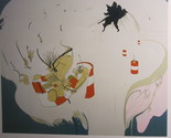 Modern Artist 11.5&quot; x 9.75&quot; Bookplate Print: Inka Essenhigh - Volcanic Ash - $3.50
