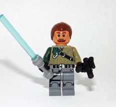 Minifigure Toy Kanan Jedi Rebels Cartoon Star Wars Mandalorian Collection FAST S - £5.35 GBP