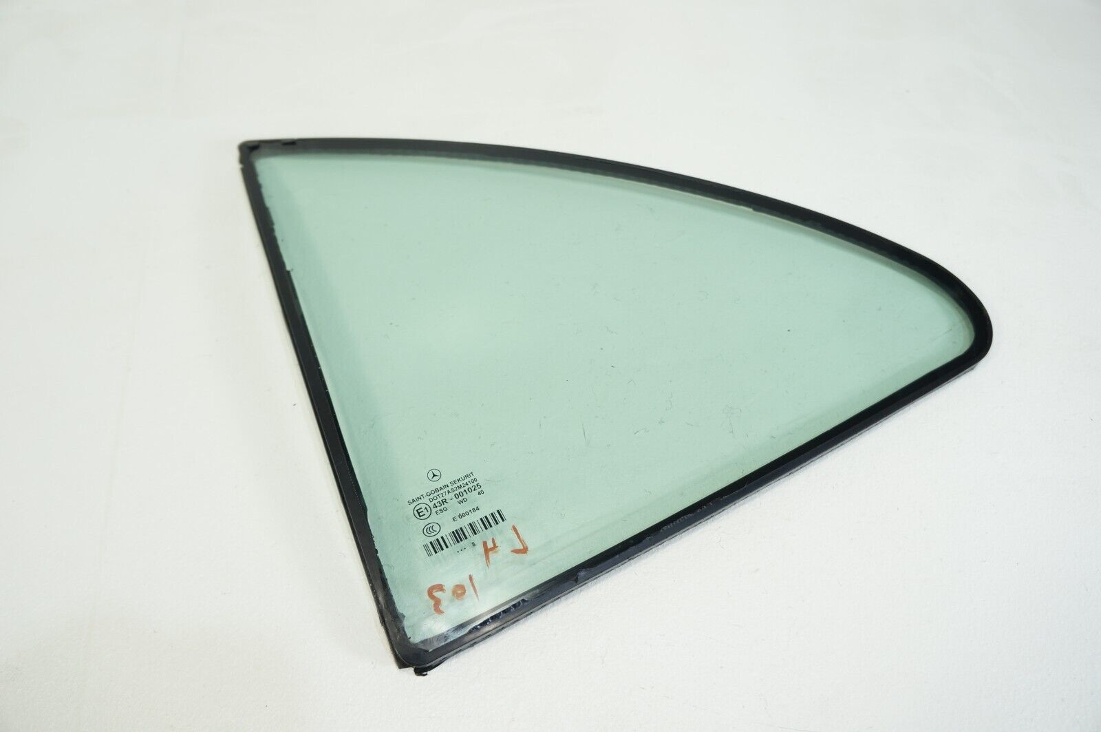 03-2009 mercedes w211 e350 e550 REAR LEFT /driver side door quarter window glass - £66.68 GBP