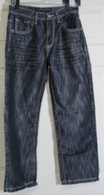 Boys Black Jeans Southpole #4180 Size 14 X 27&quot; Inseam - £19.48 GBP